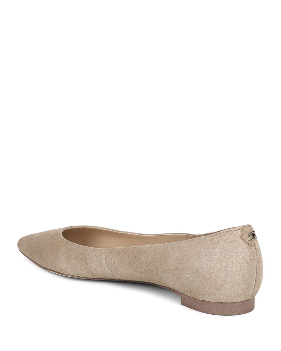 sam edelman suede flats