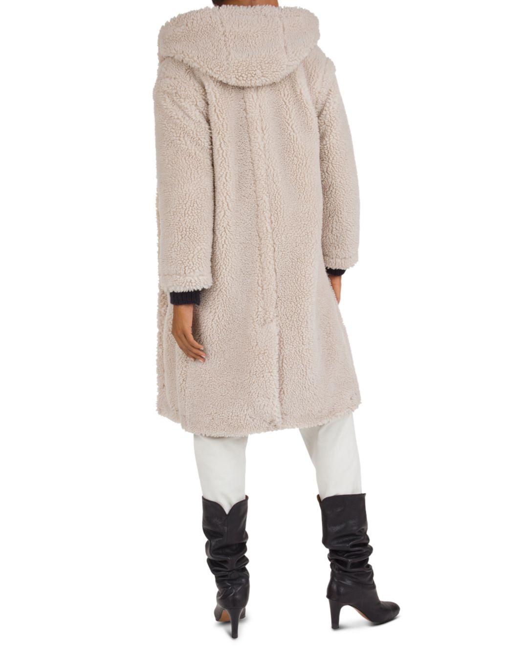 ba&sh teddy coat