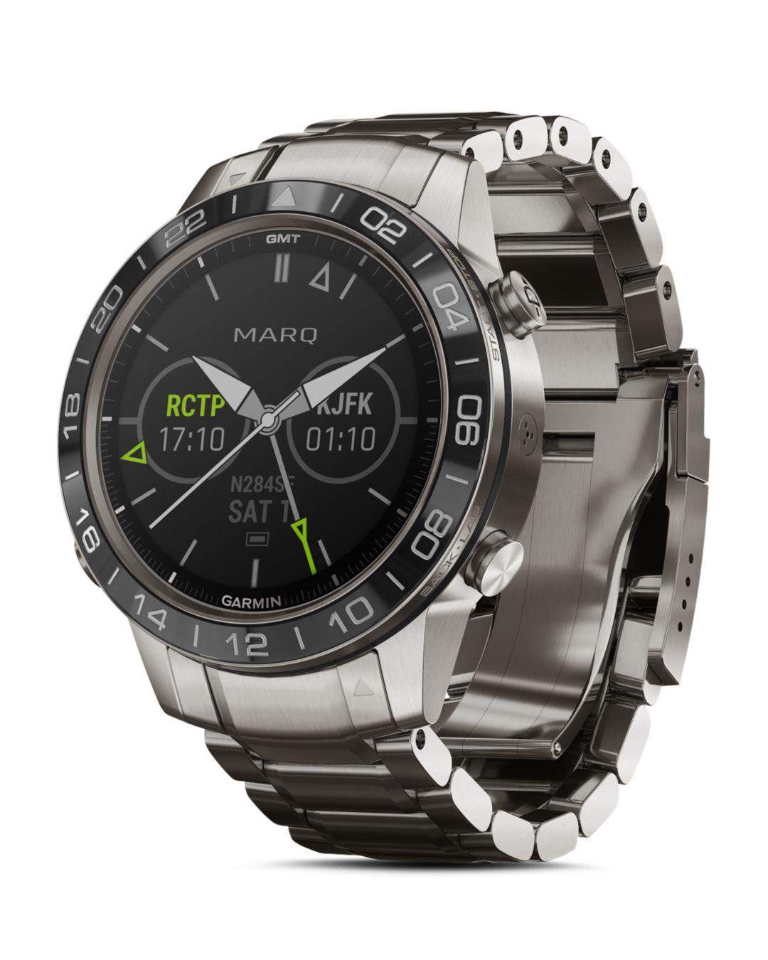 Garmin Marq Aviator Gps Smart Watch in Stainless Steel (Metallic) for Men -  Lyst
