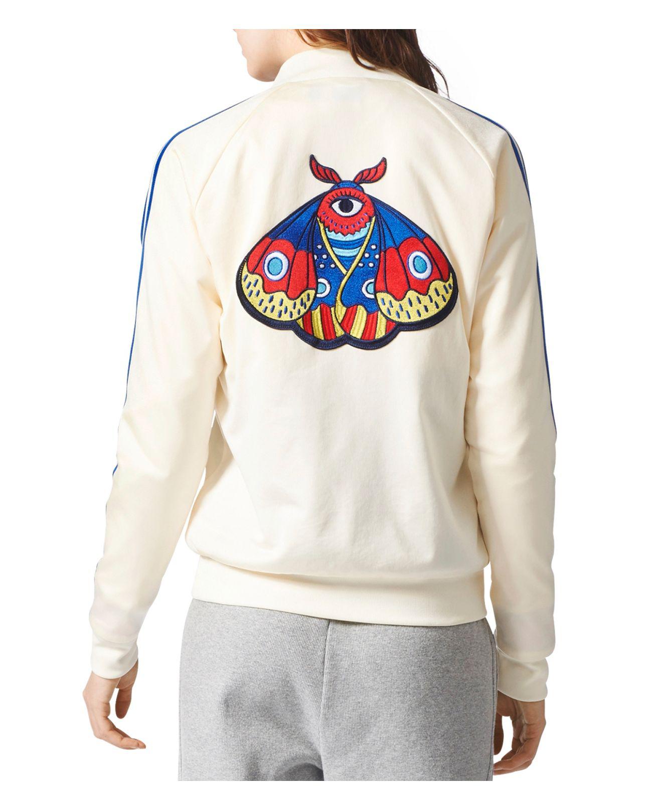 Originals Embroidered Patch Track Jacket White | Lyst