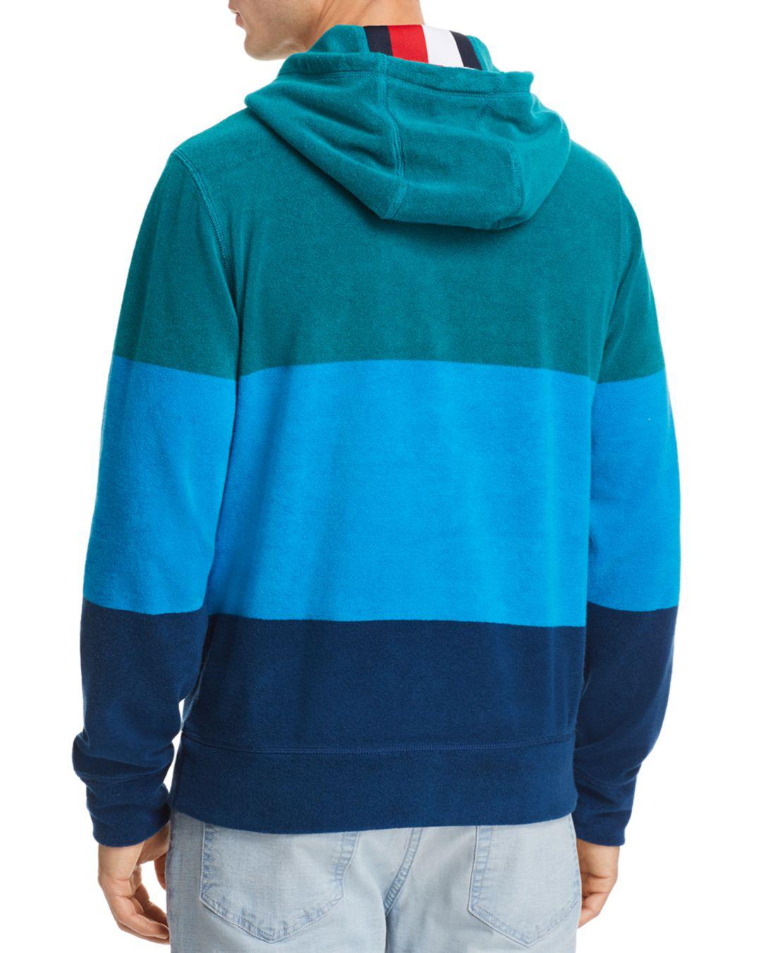 tommy hilfiger color block hoodie