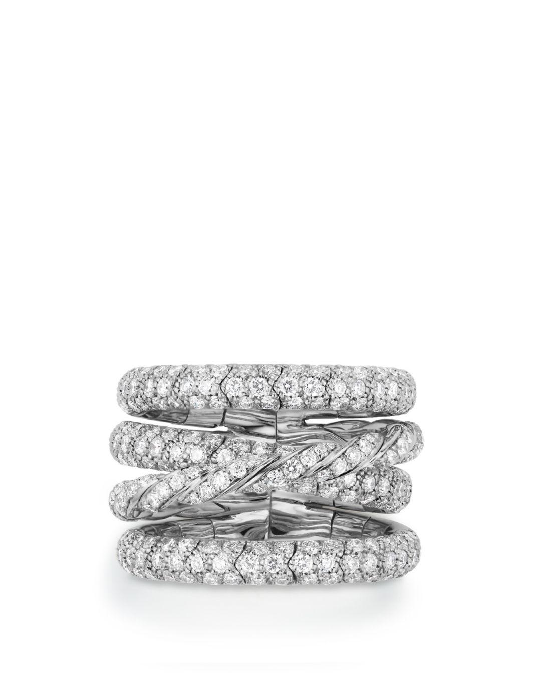 David Yurman Paveflex Ring With Diamonds Clearance, 52% OFF | www 