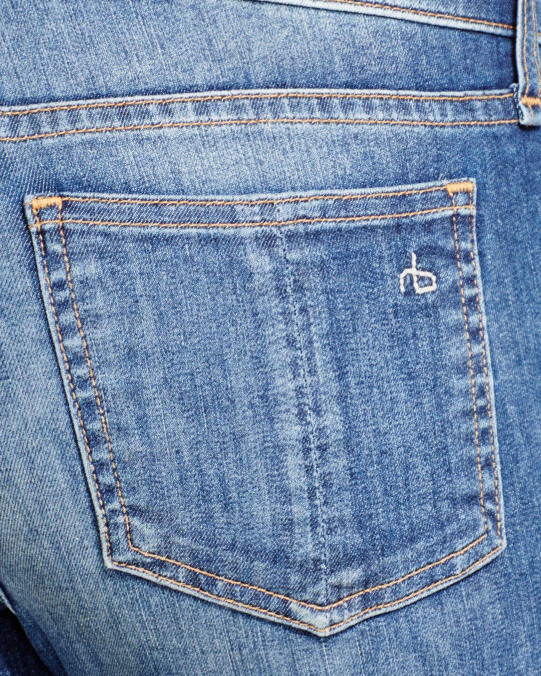 Rag \u0026 Bone Capri Ankle Jeans In Rae in 