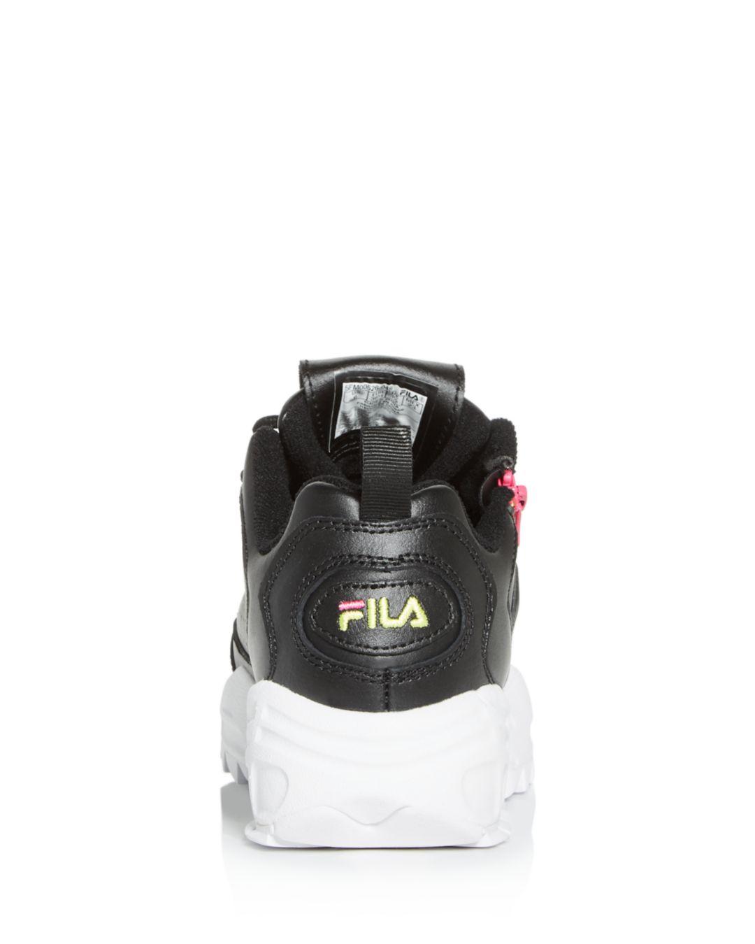 fila disruptor 3 colorblock zip sneaker