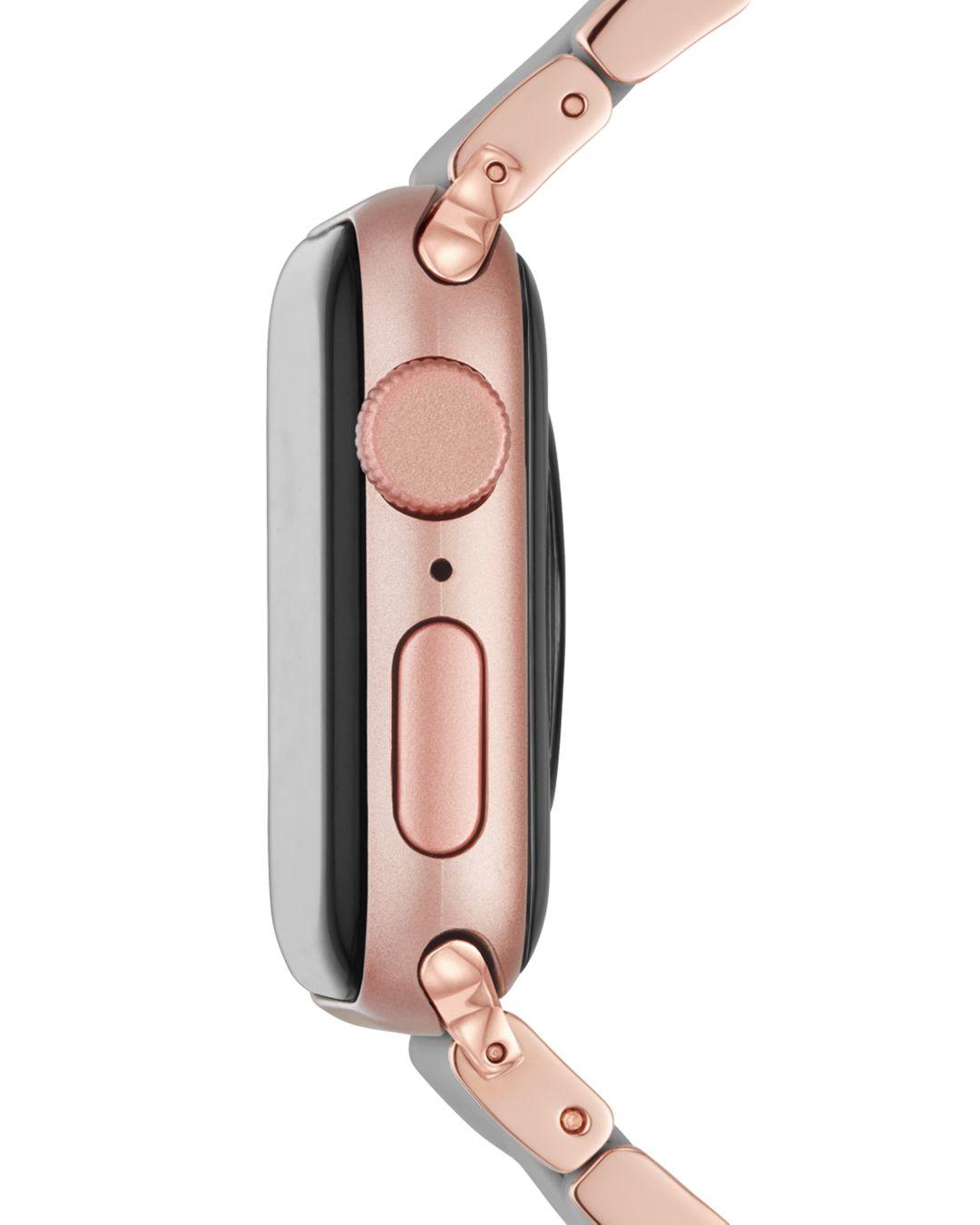 Michele Apple Watch® Bracelet in Gray 