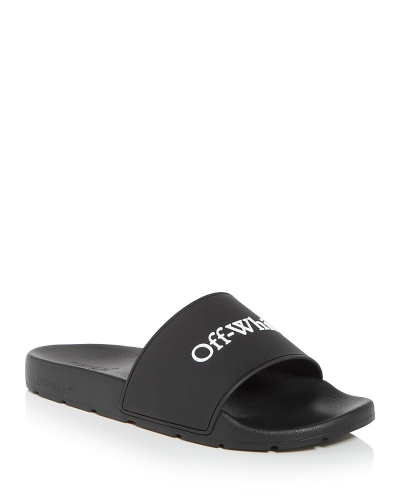 OFF-WHITE c/o Virgil Abloh Bookish Slides Off-White  main image 3