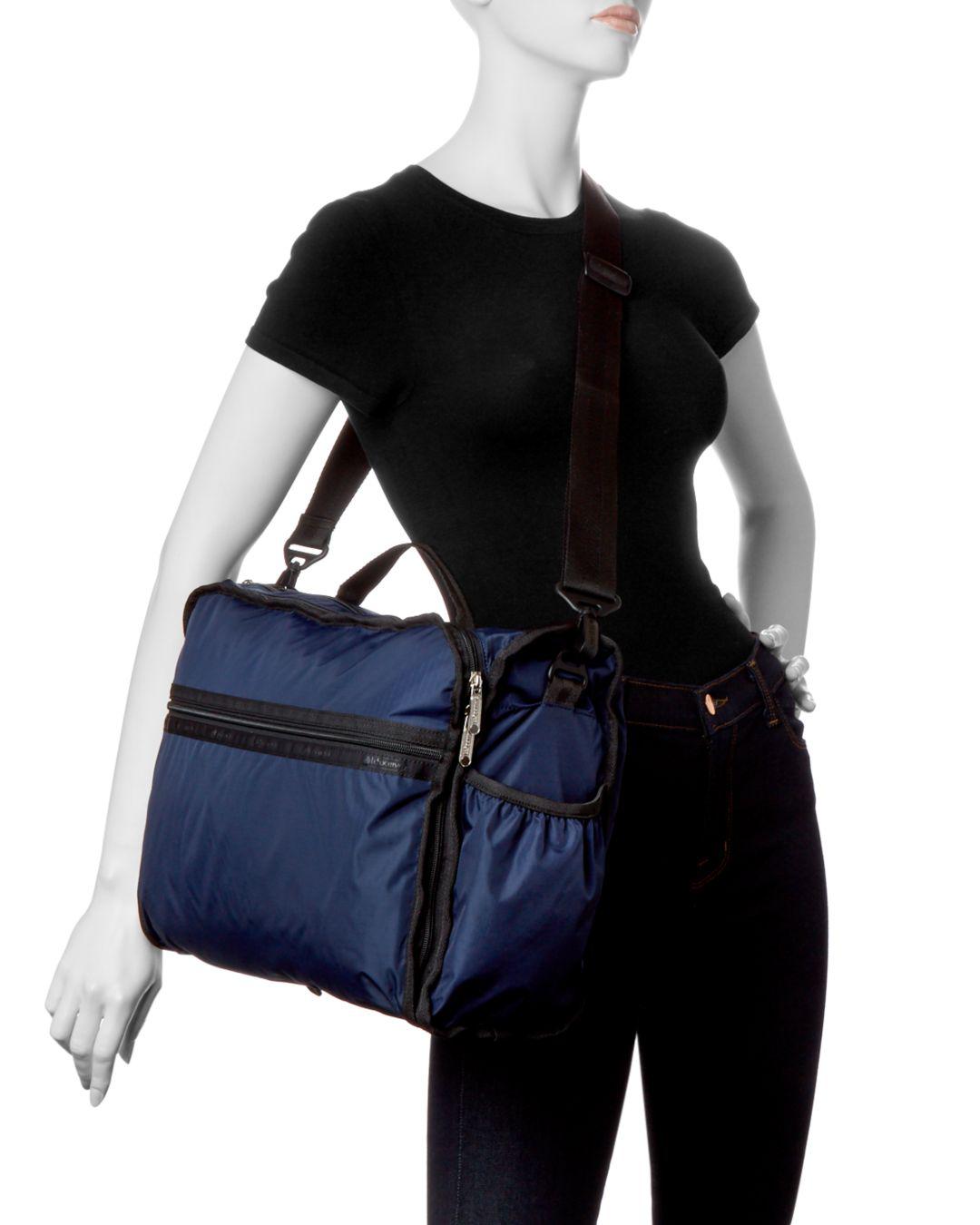 lesportsac rebecca convertible diaper bag