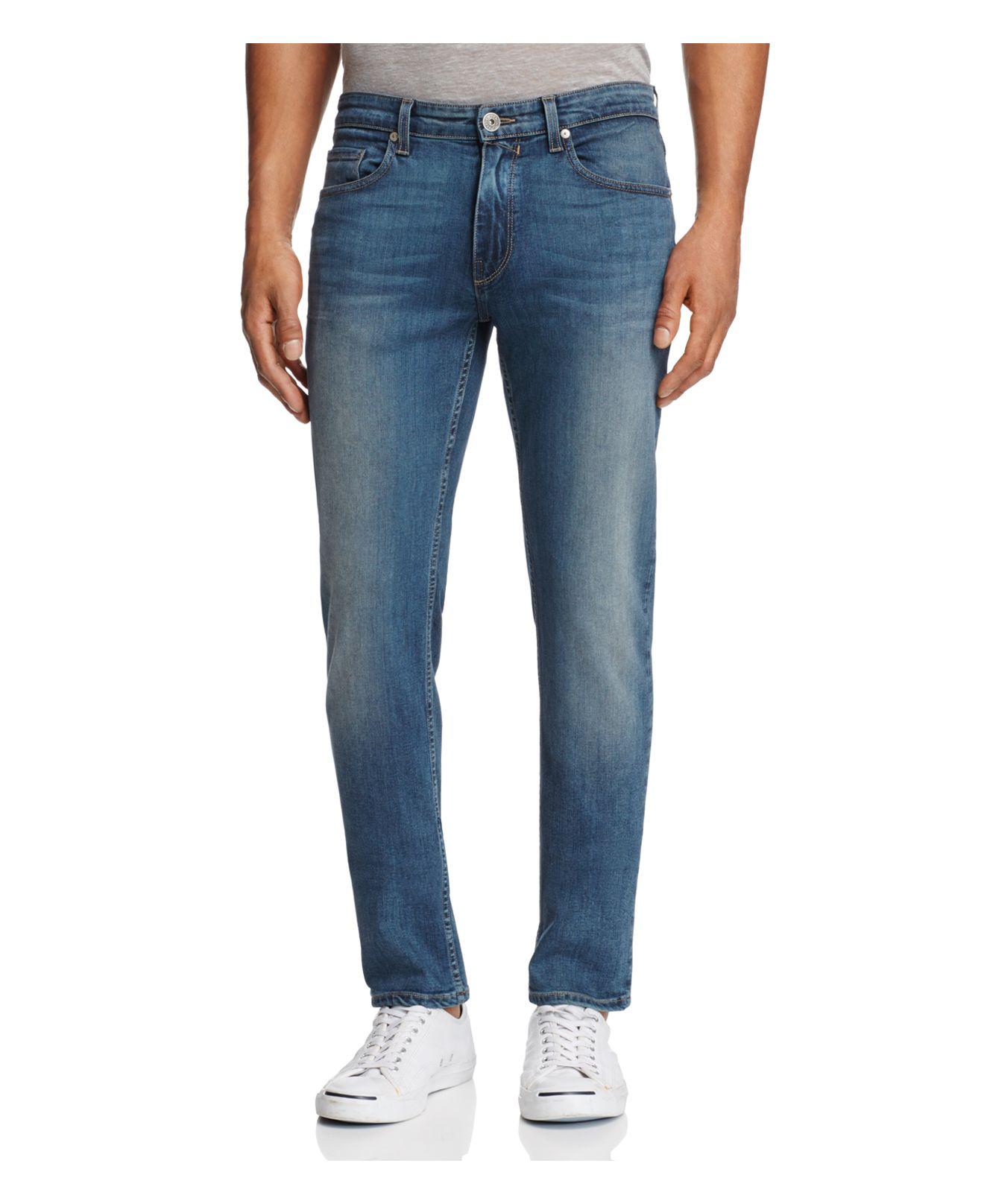 Lyst - Paige Federal Slim Fit Jeans In Carlyle in Blue for Men