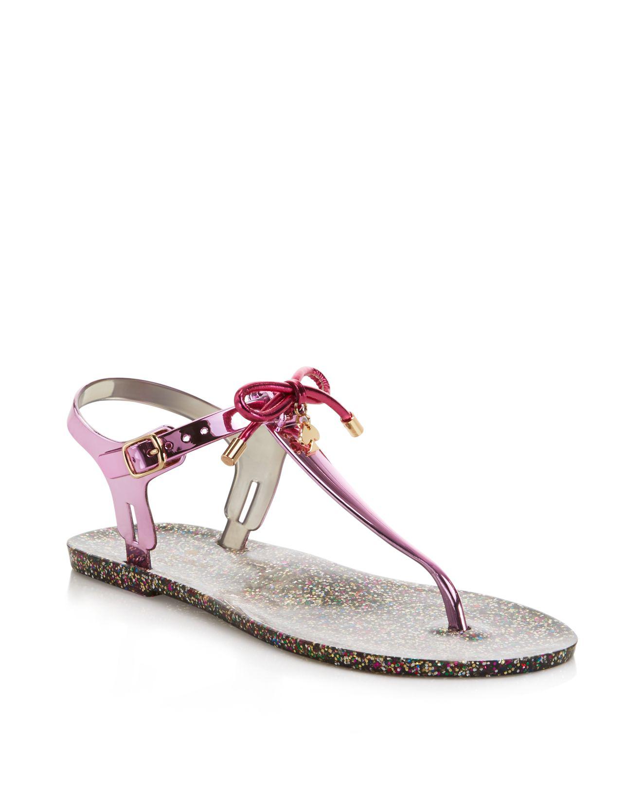 Kate Spade Fanley Jelly Thong Sandals - Lyst