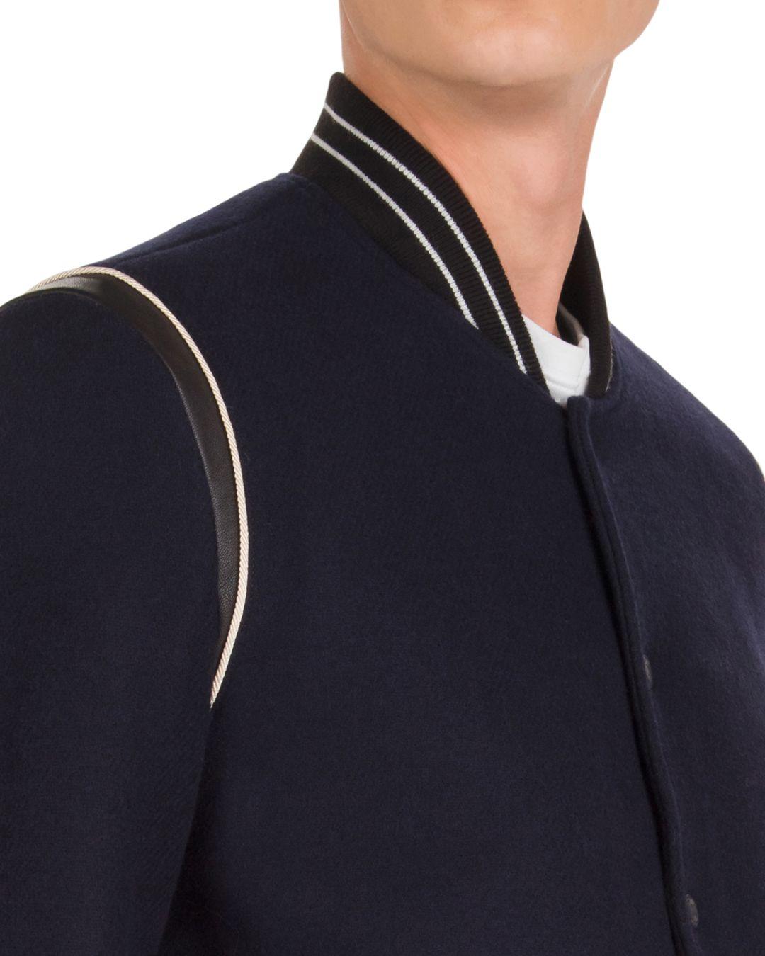 kooples varsity jacket