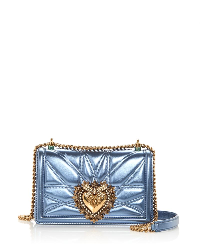 Dolce & Gabbana Blue Handbag Accessory Shoulder Strap Leather