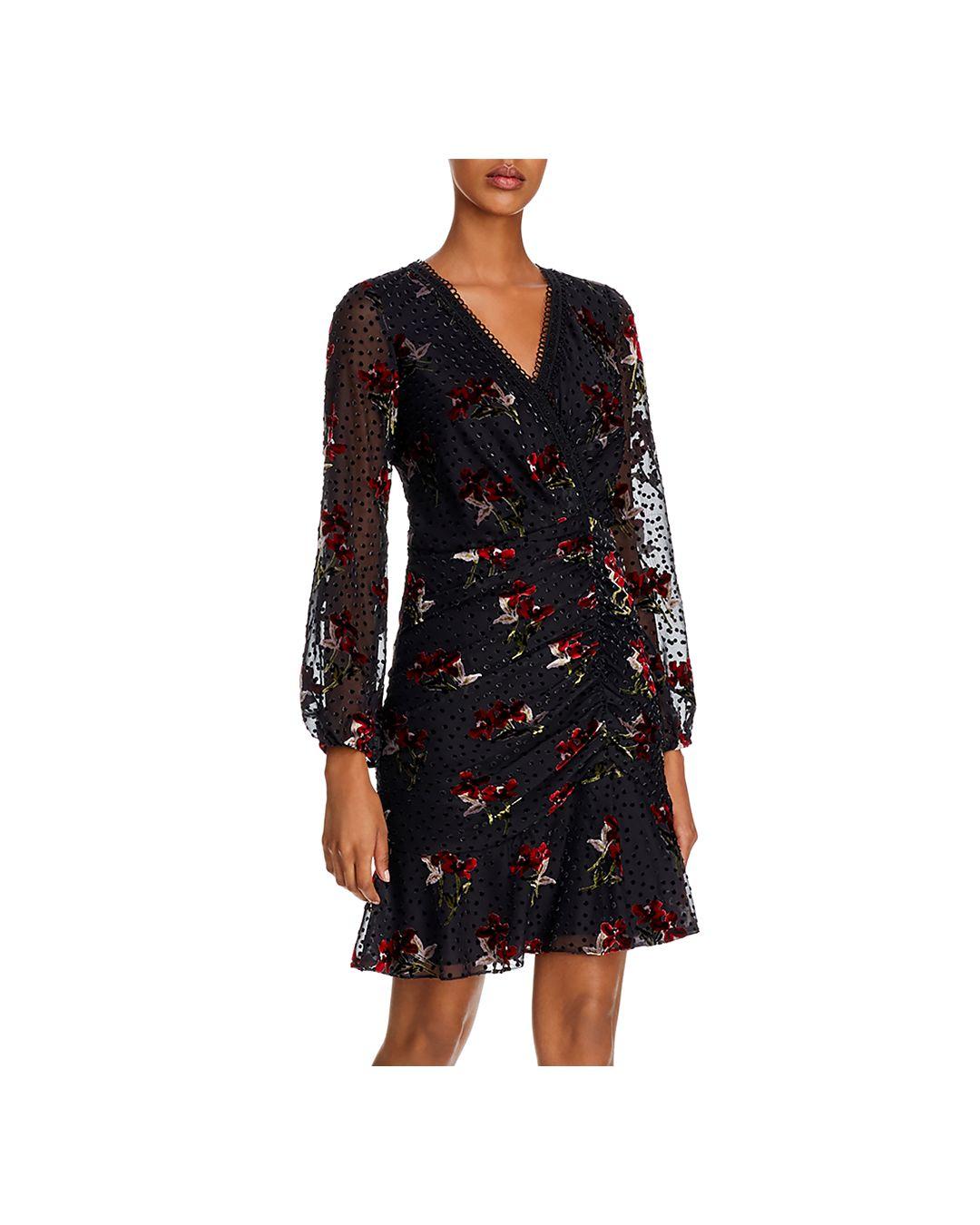 shoshanna velvet dress