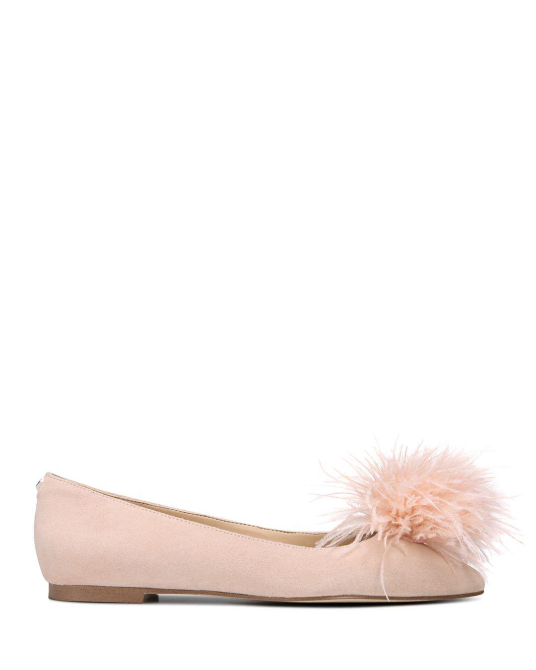 sam edelman pom pom flats