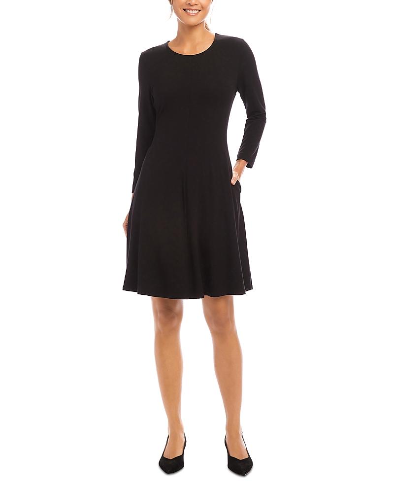 chinese dress ladies Three Quarter Sleeve Petite Size A-Line Dress