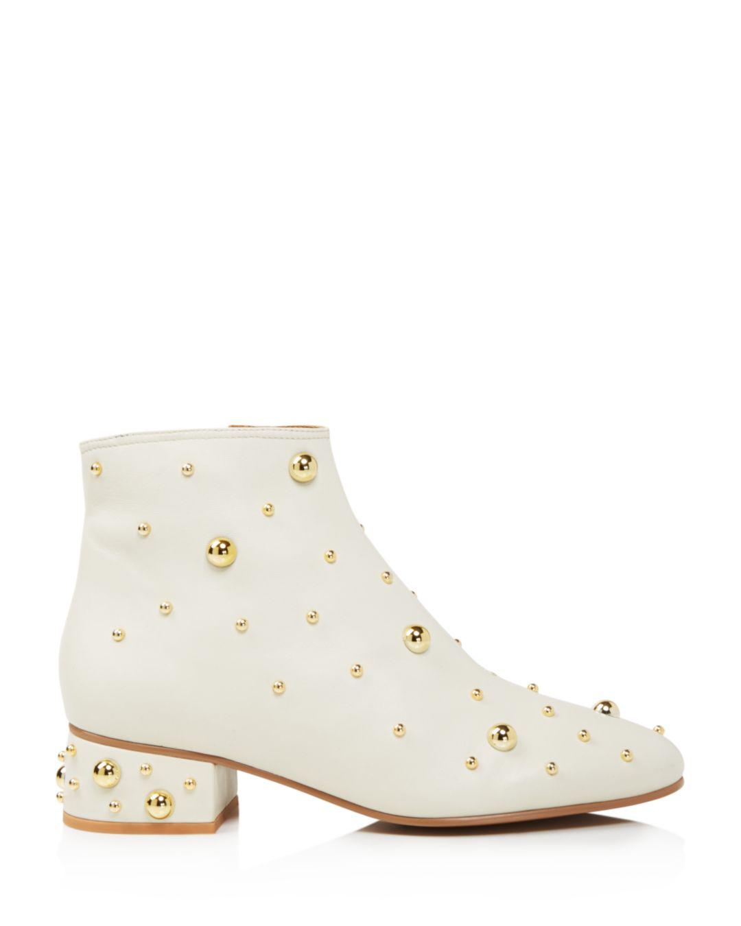 see by chloe white boots