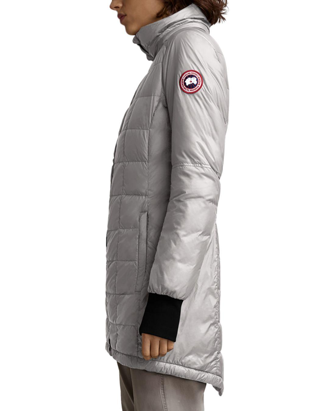 Canada Goose Goose Ellison Packable Down Coat in Light Gray (Gray) - Lyst