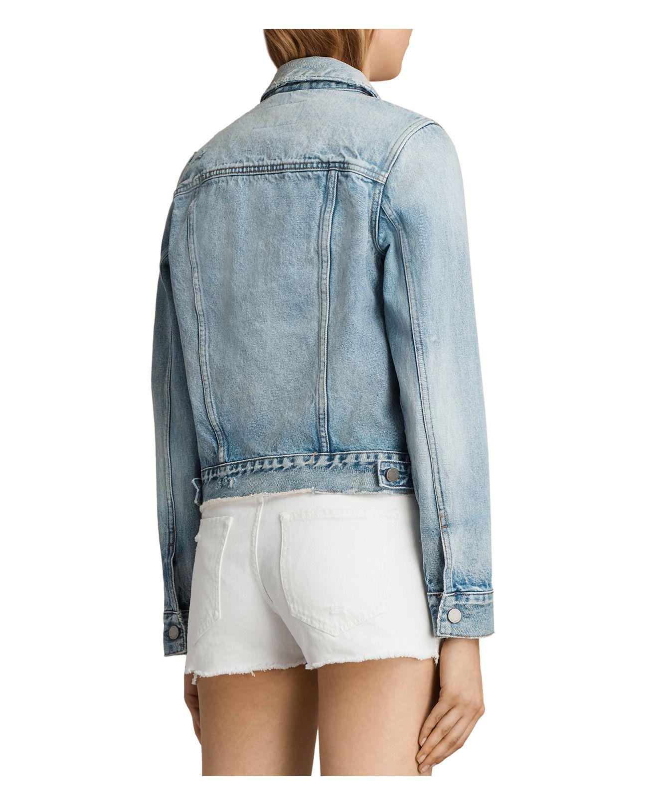 allsaints hay denim jacket 