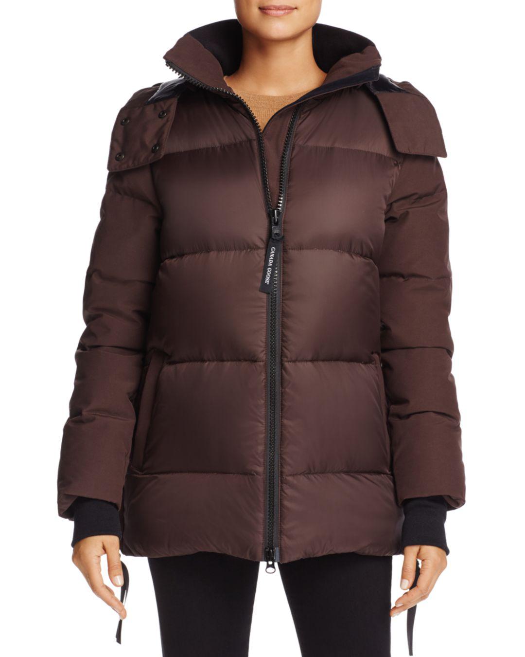 Download Canada Goose Goose Whitehorse Down Parka in Brown - Lyst