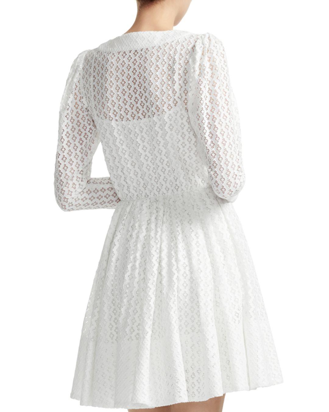 maje dress white