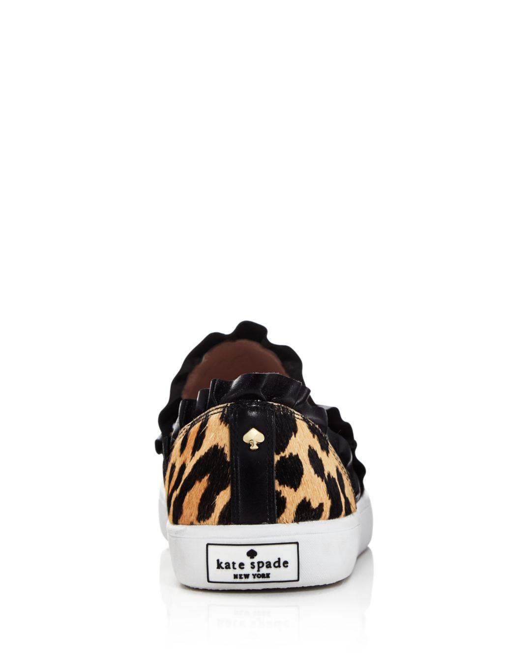 kate spade lilly sneakers leopard