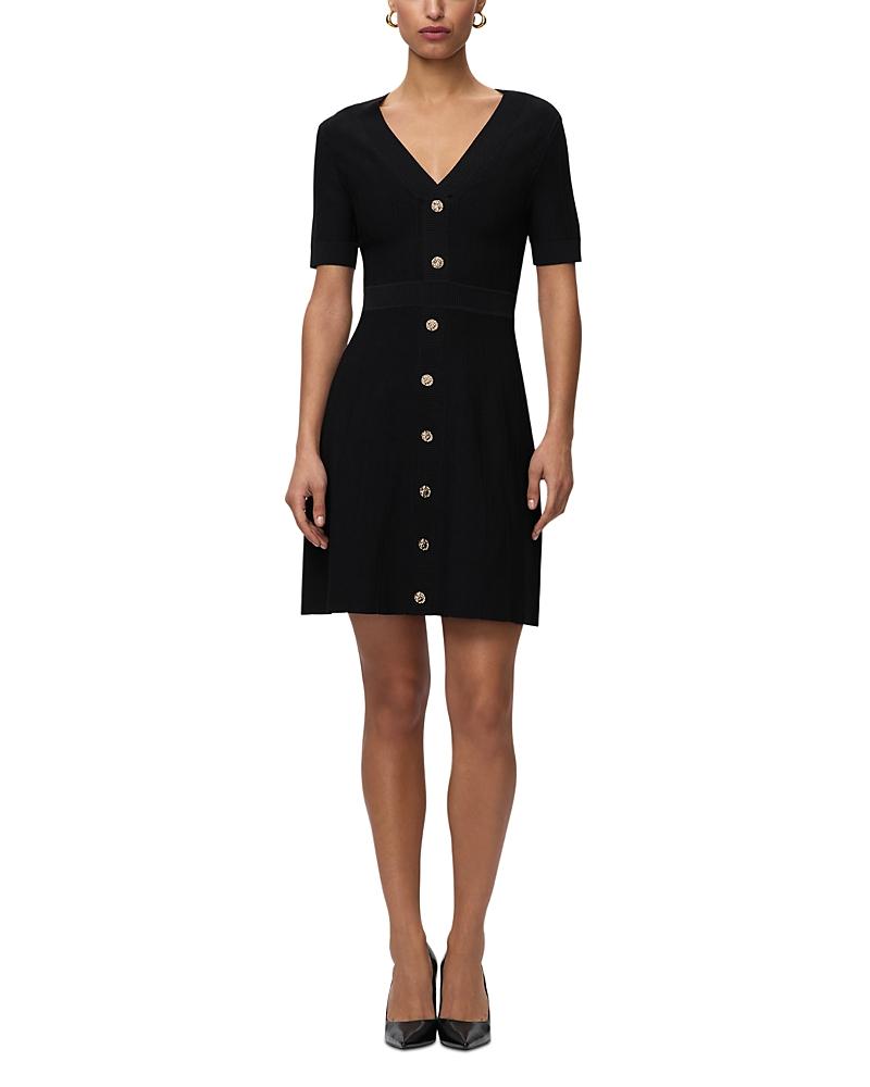 herve leger black dress the nanny The Metallic Sophie Dress main image 1