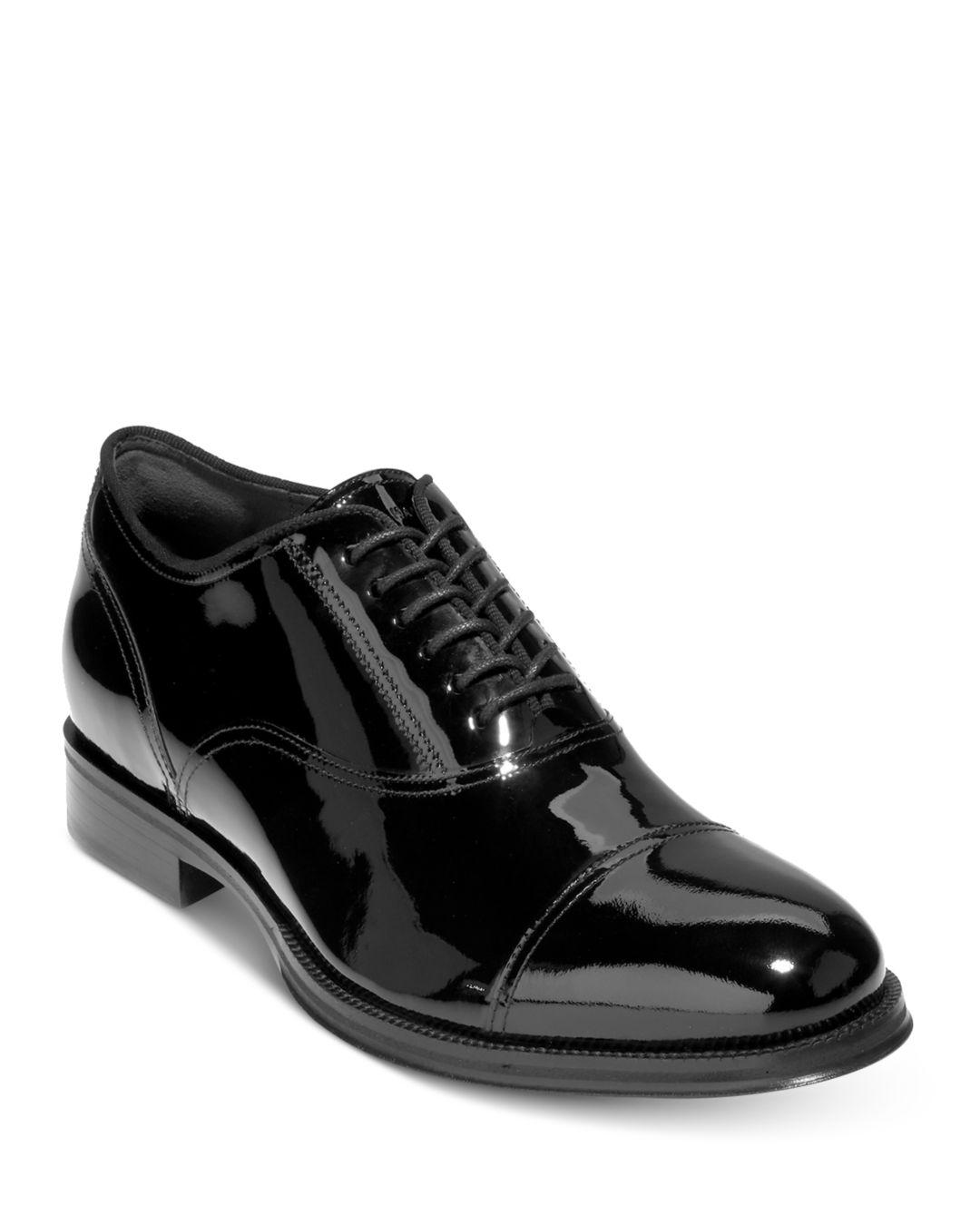 Cole Haan Modern Classic Lace Up Cap Toe Oxford Dress Shoes in Black for Men Lyst