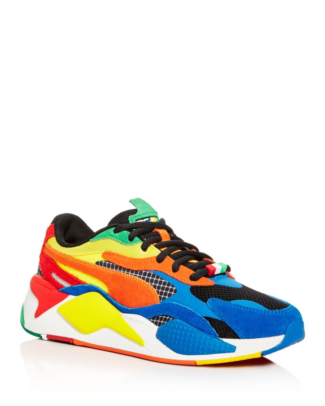 Puma men's PUMA x RUBIK'S RS-X³ Men's Sneakers