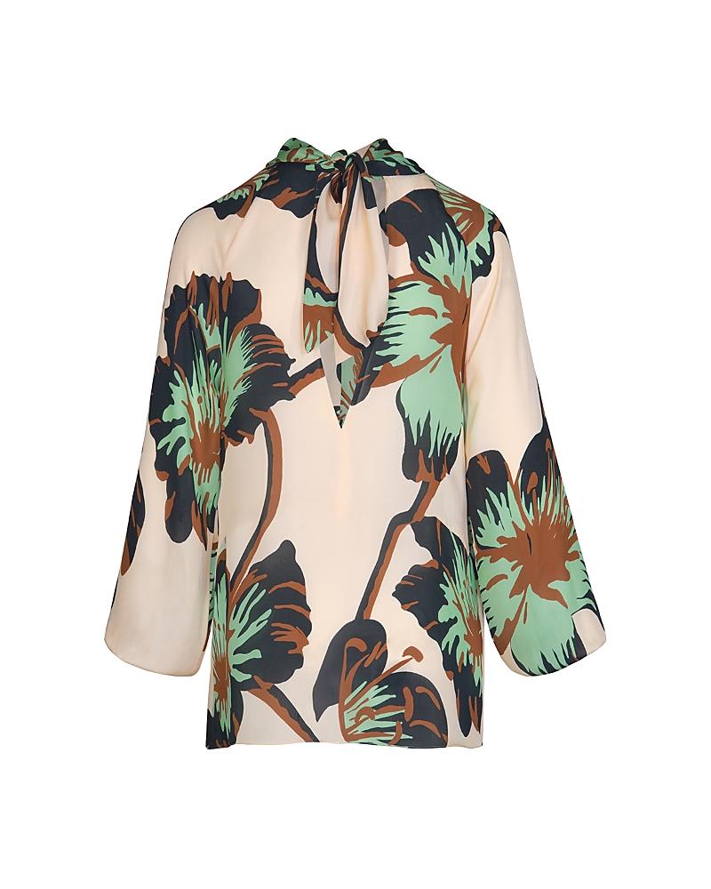 【Johanna Ortiz】 Garuaコットンクロップトップ Johanna Ortiz GARUA トップ - Ecru | FWRD