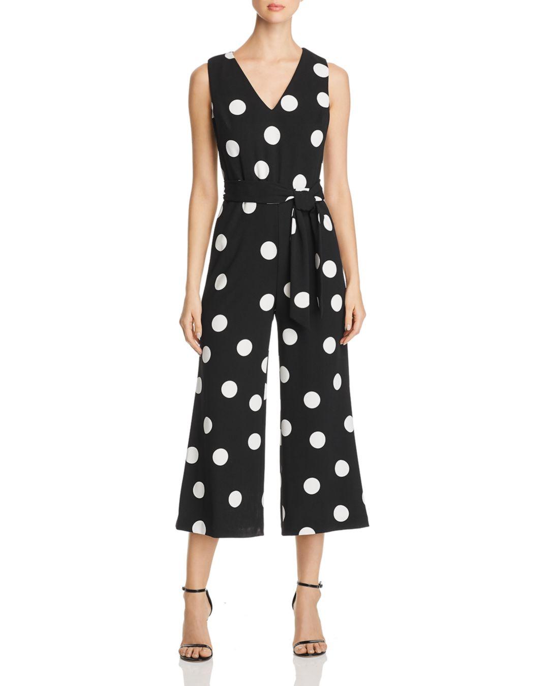 Karl Lagerfeld Synthetic Polka Dot V 