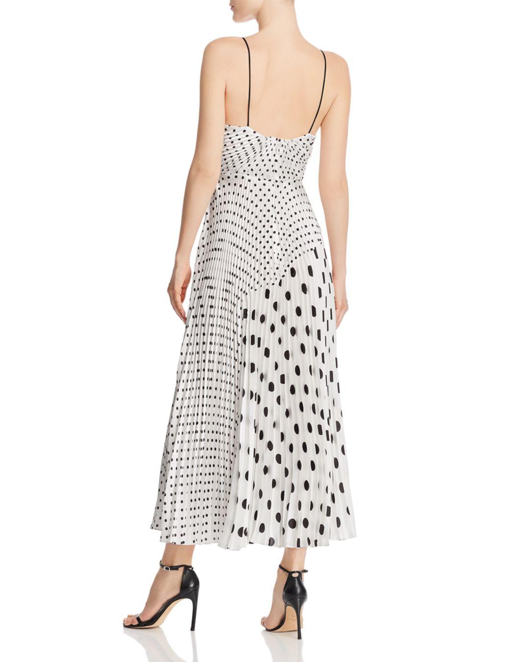 jill stuart polka dot dress