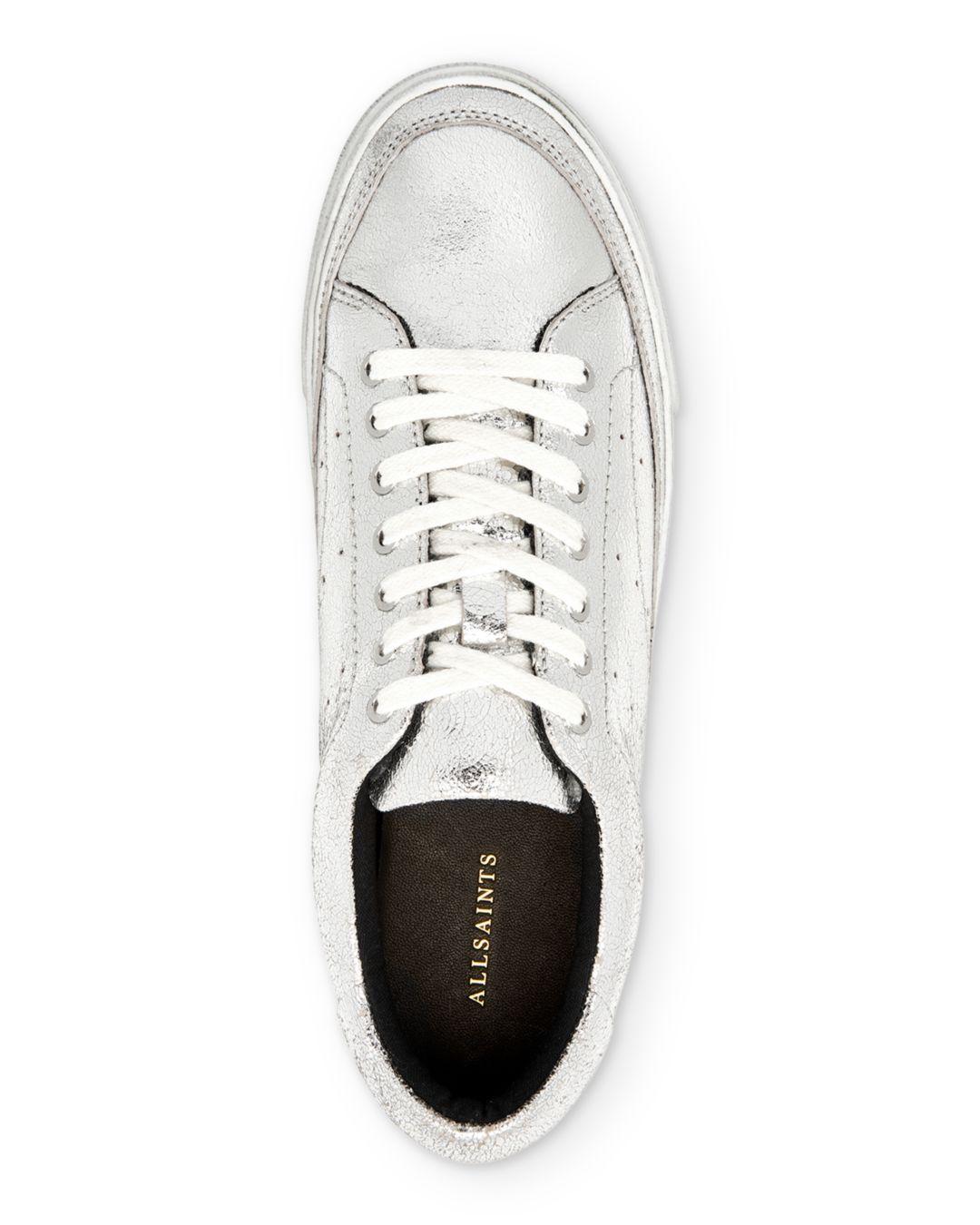 allsaints trish platform sneaker