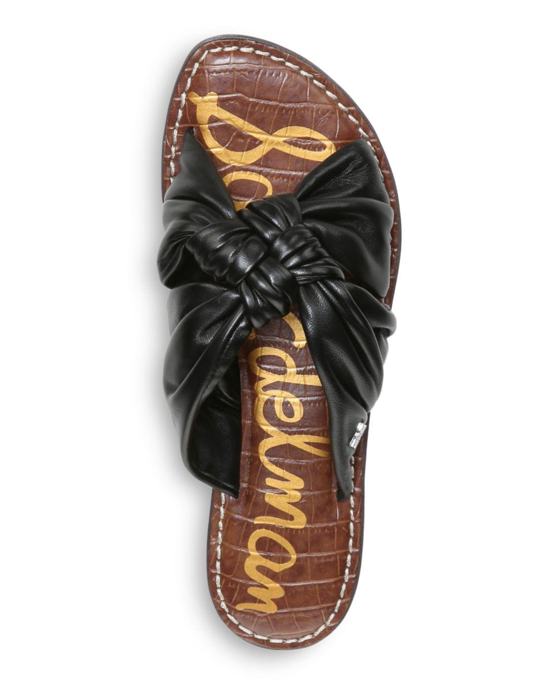 sam edelman garson knotted sandals