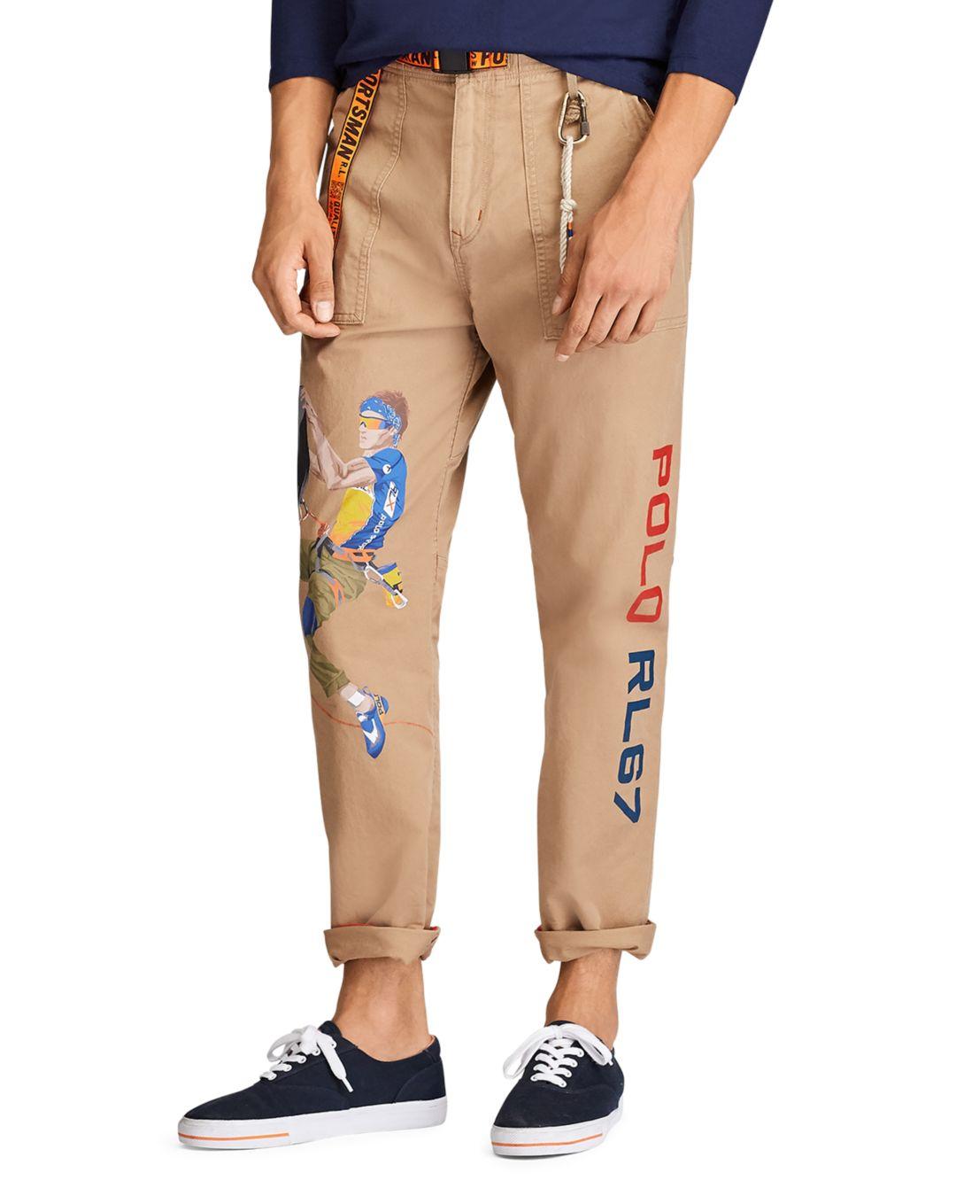 Polo Ralph Lauren Climbing Chino in Natural for Men | Lyst