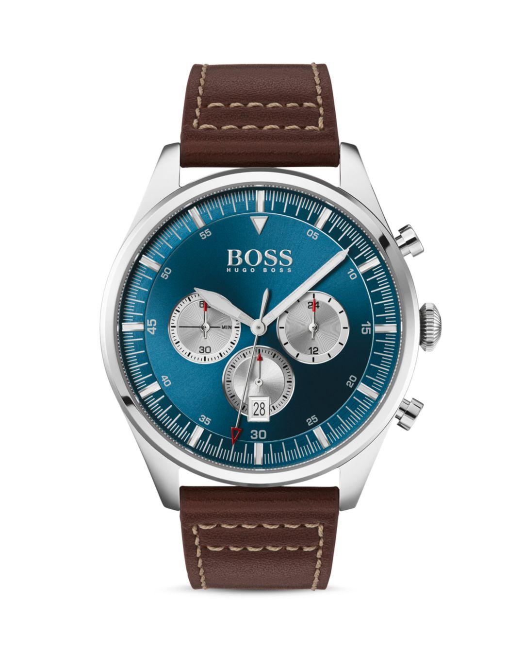 hugo boss tan watch