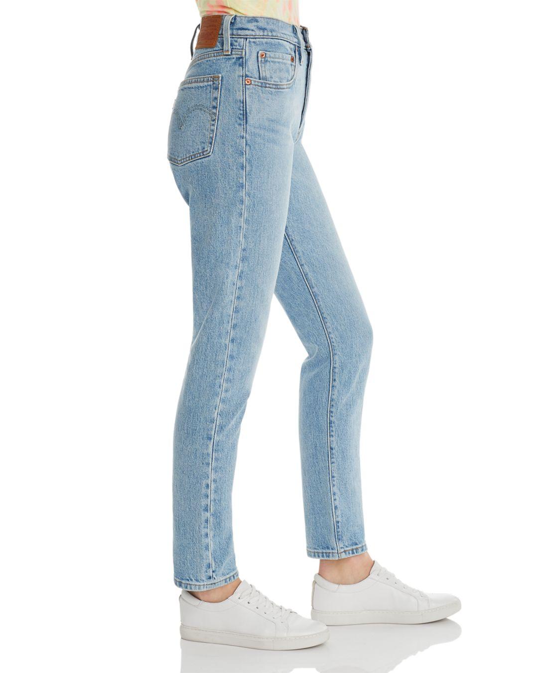 Levi's Denim 501 High - Rise Skinny Jeans In Tango Light in Blue - Lyst