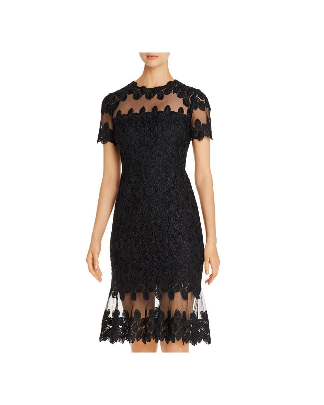 elie tahari black dress