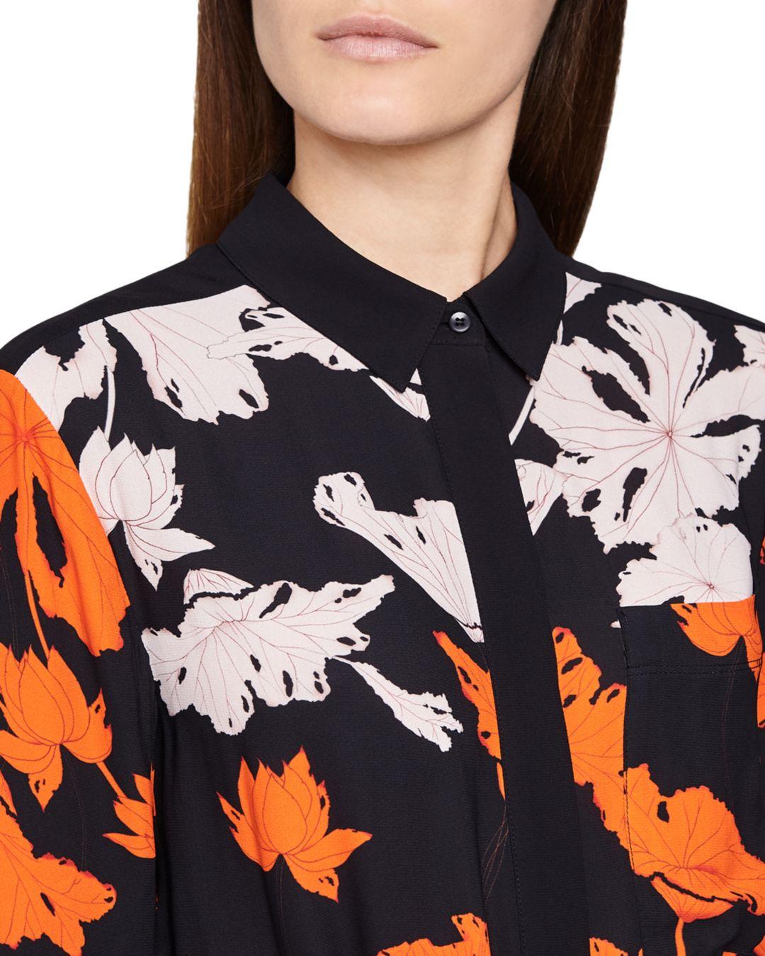 reiss cathleen shirt dress
