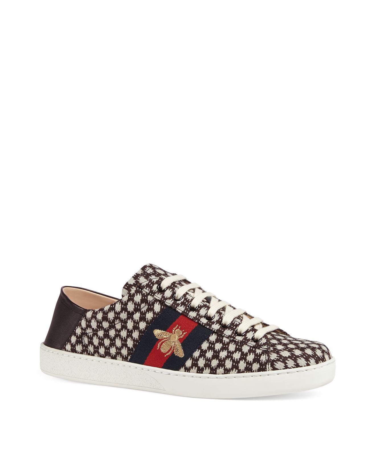 gucci bee sneakers men