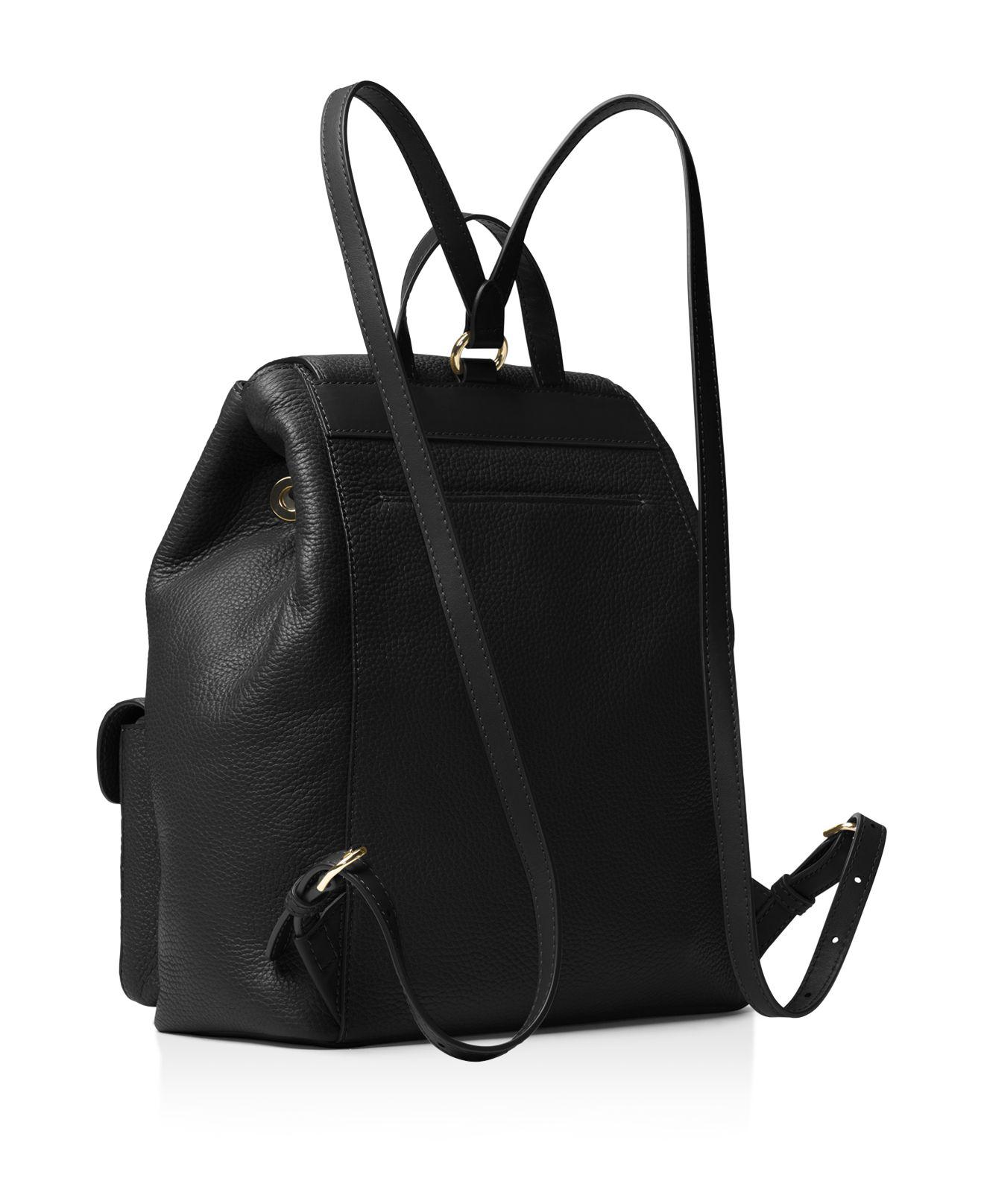 MICHAEL Michael Kors Cooper Flap Large Pebbled Leather Backpack | Lyst