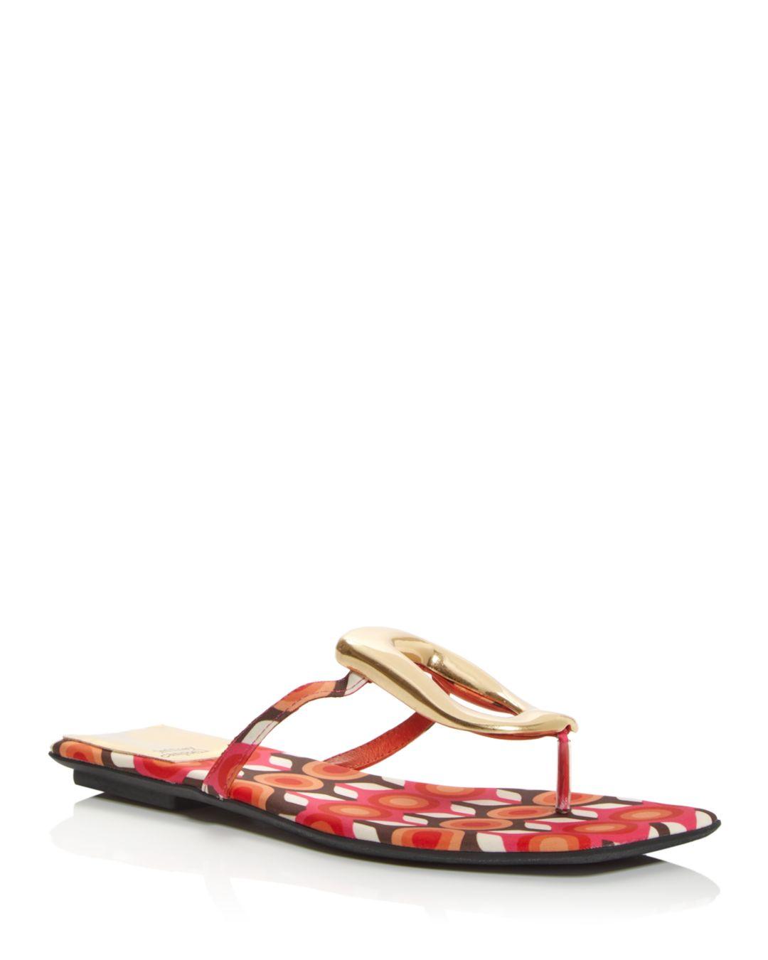 Jeffrey Campbell Linques Thong Sandals in Pink Lyst