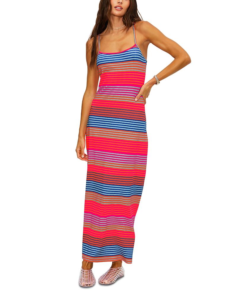 malie maxi dress Malie Black Multi Maxi Dress Ready to Ship
