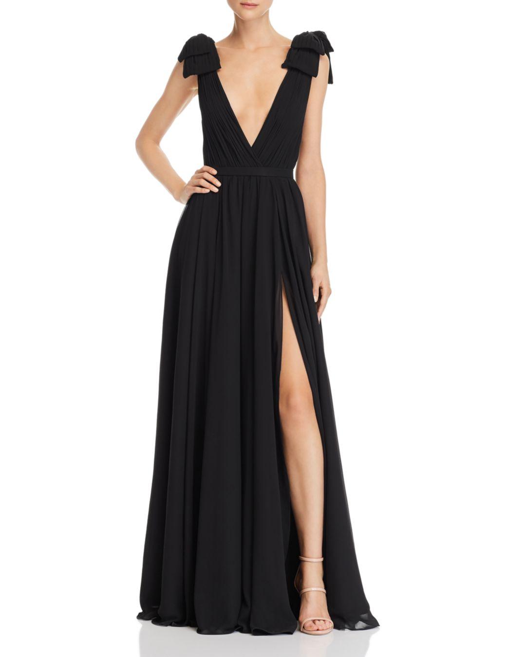 chiffon split maxi skirt