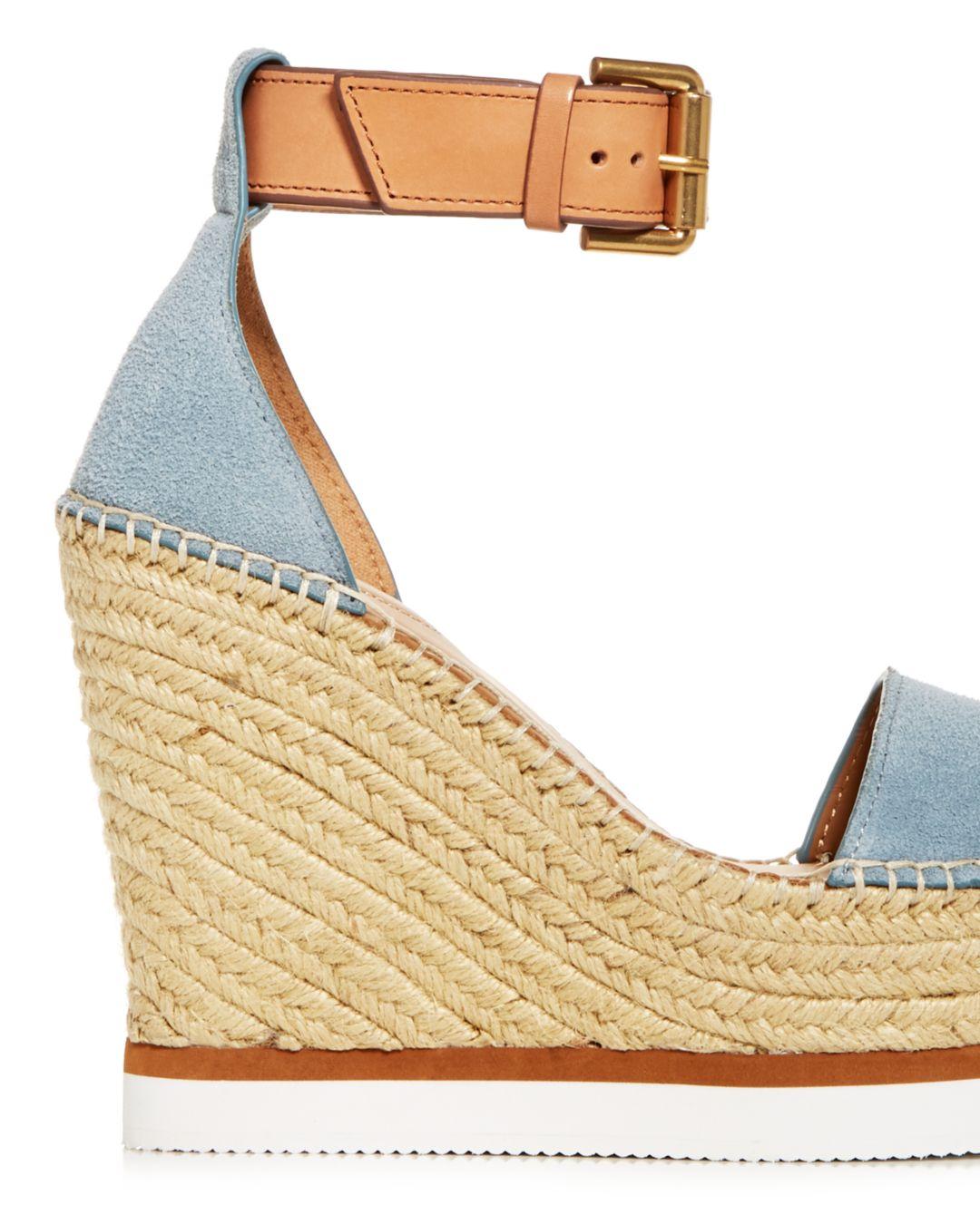 see by chloe ankle strap espadrilles