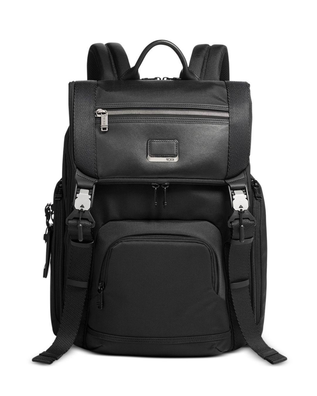 Tumi Alpha Bravo Lark Backpack in Black for Men | Lyst