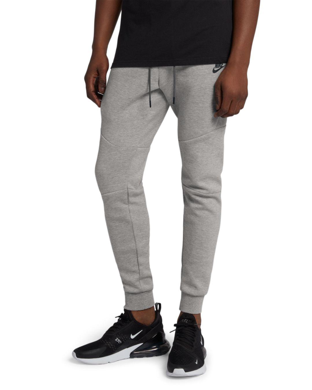 Nike Sportswear Tech Fleece Joggers in Dark Gray/Black (Gray) for Men ...