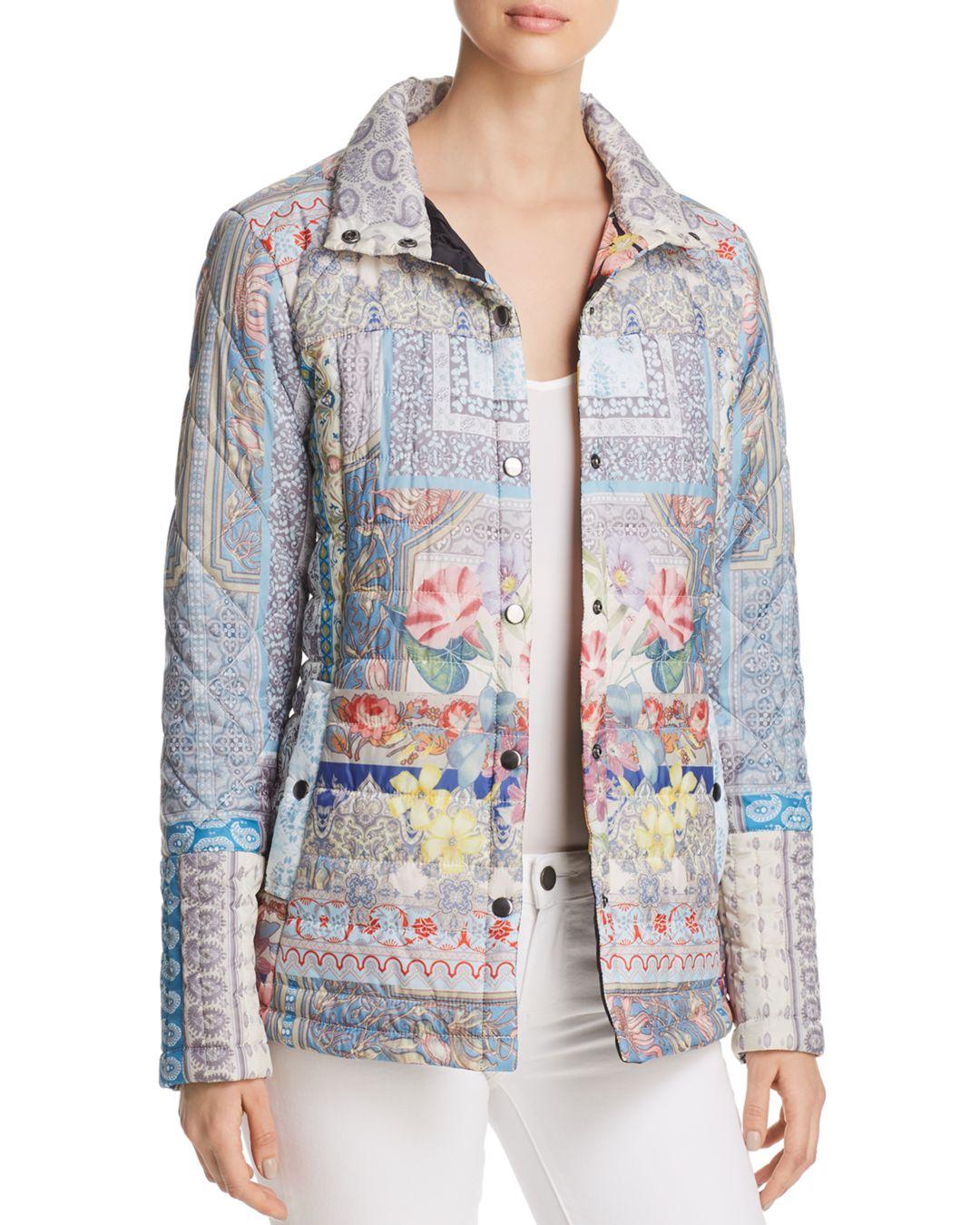 Reversible Printed Puffer Jacket 