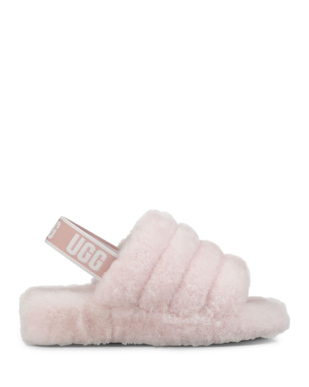 pink fluff yeah slippers
