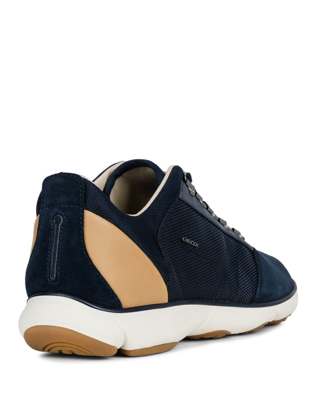 Geox Men's Nebula 56 Lace - Up Sneakers in Navy (Blue) for Men - Lyst