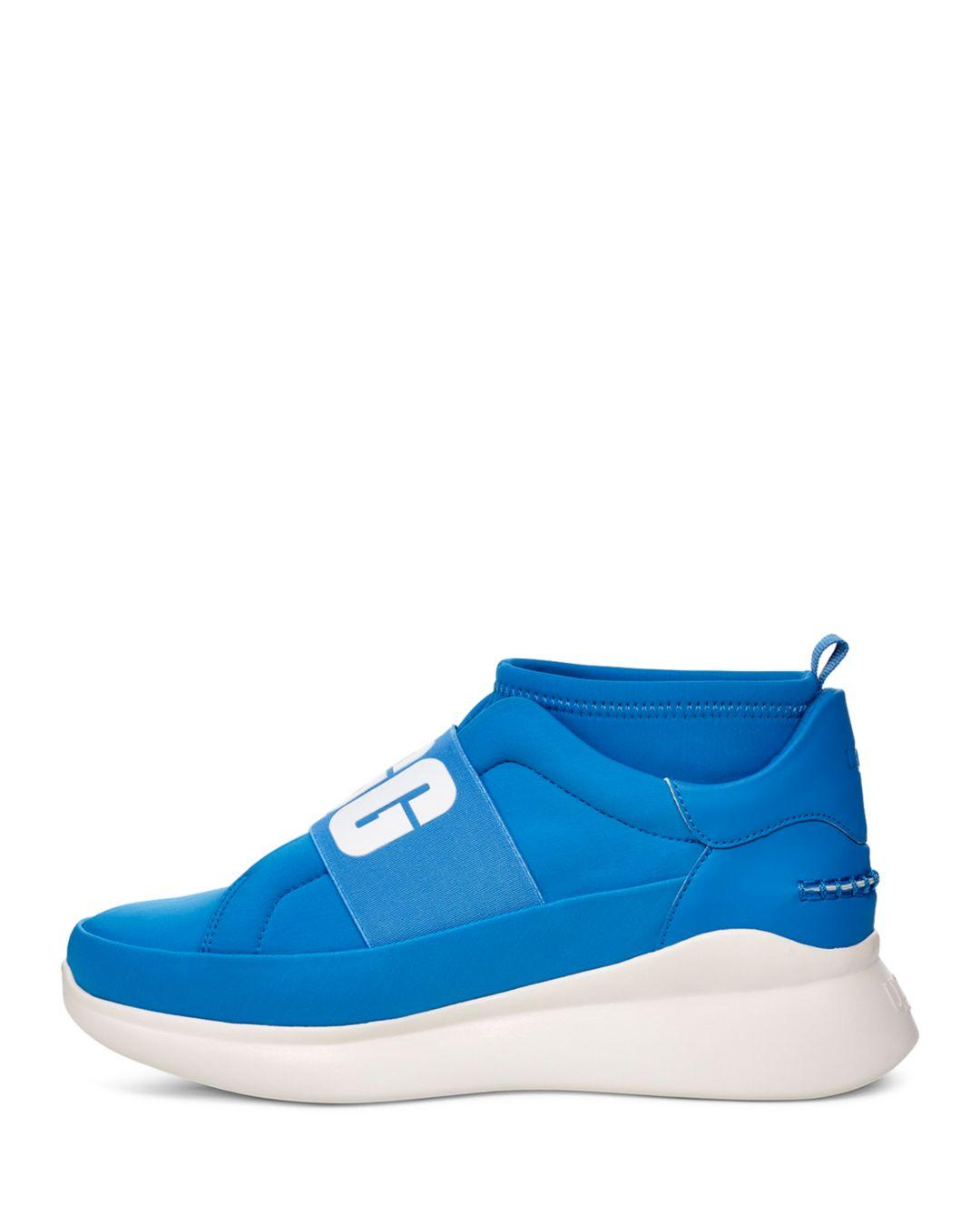 UGG Suede Women's Neutra Neon Sneakers in Neon Blue (Blue) - Lyst