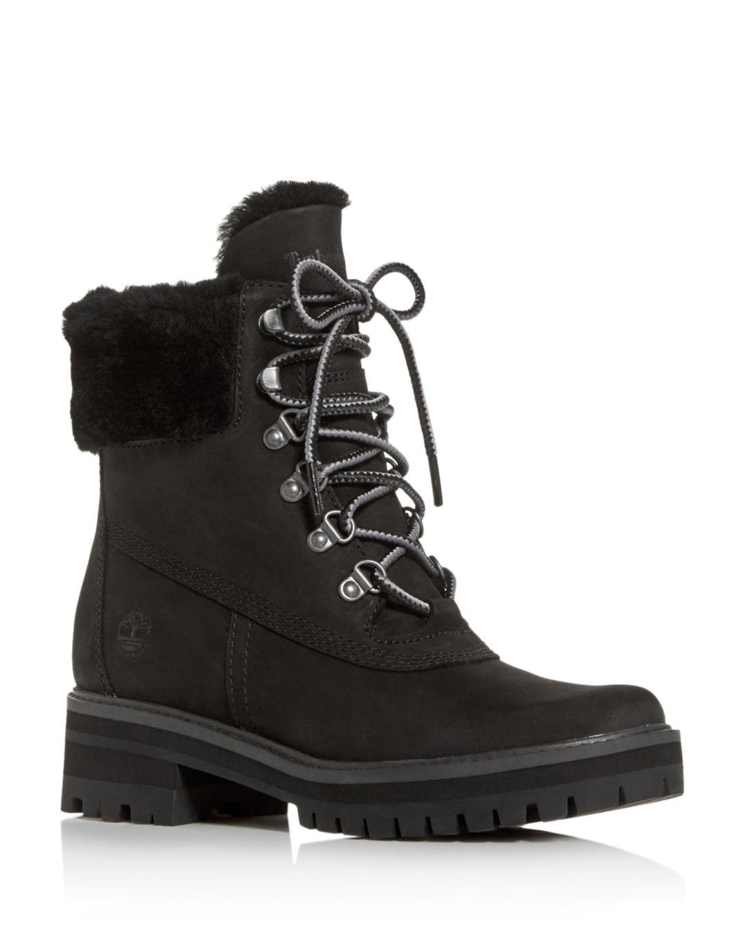 Timberland Leather Women�s Courmayeur Valley Shearling